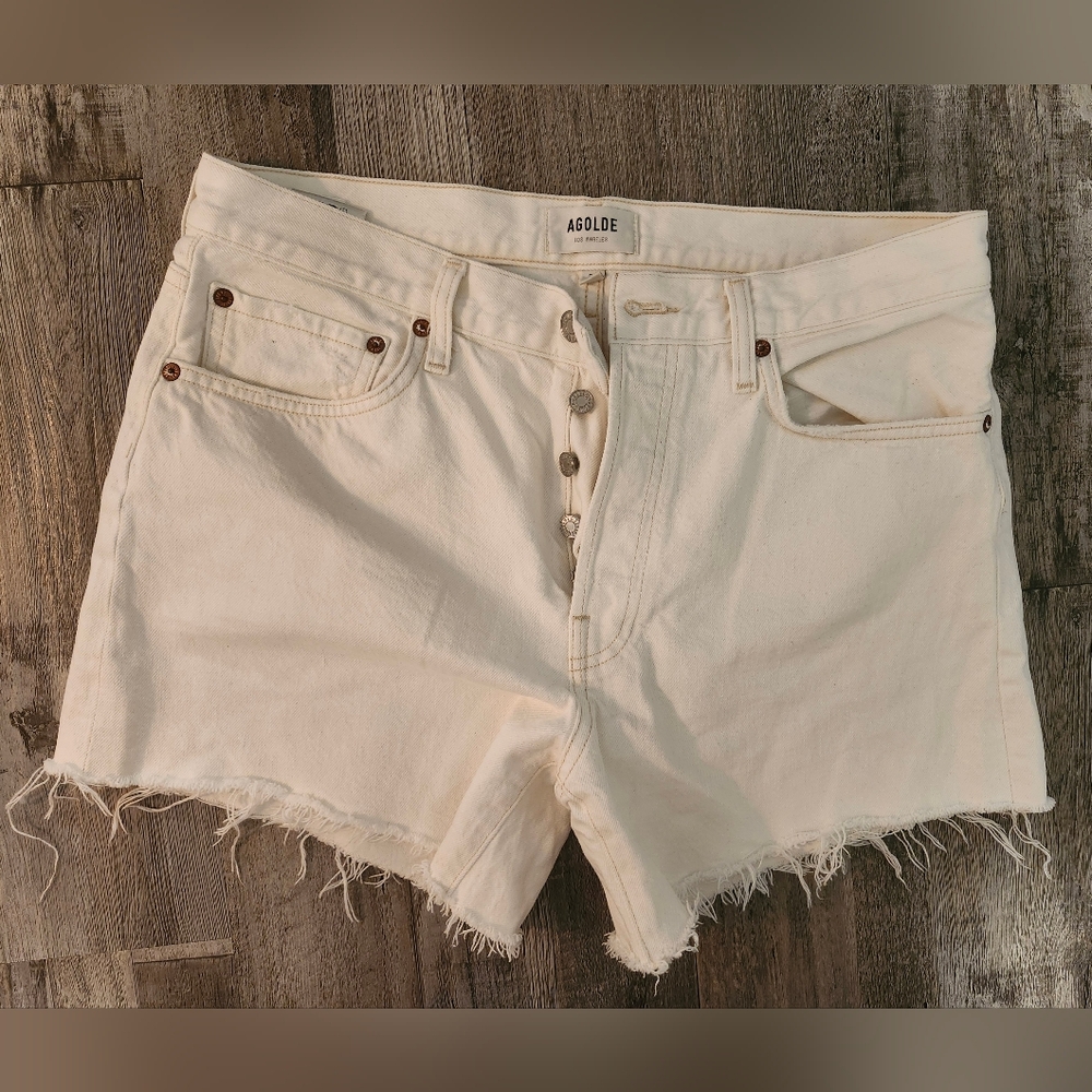 Agolde Parker Long Shorts, Size 29